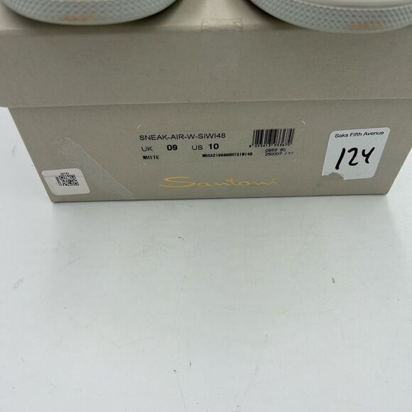 Men’s Santoni air sneakers size 9US made in Italy - Picture 4 of 10